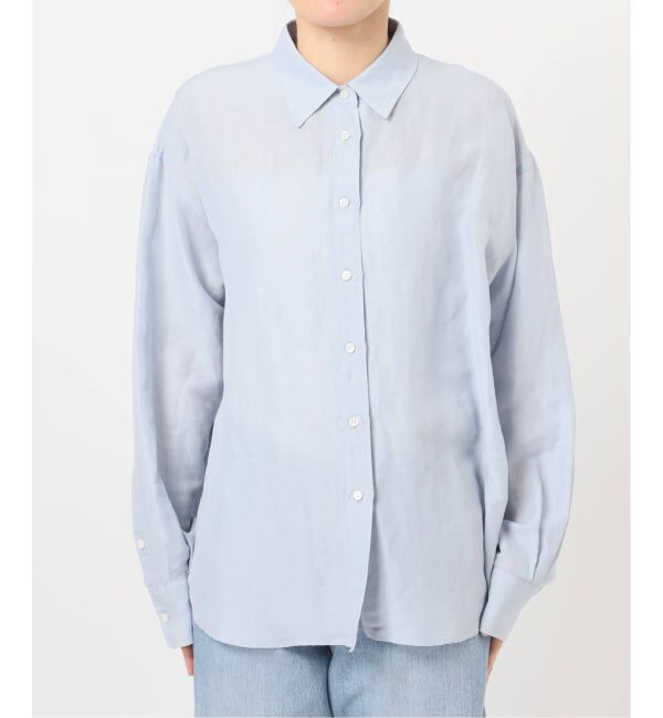 IENA「《追加予約》ラミーリヨセル2wayシャツ」|シャツ・ブラウス|