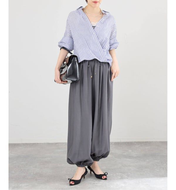 IENA「《追加予約》ラミーリヨセル2wayシャツ」|シャツ・ブラウス|