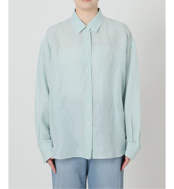 IENA「《追加予約》ラミーリヨセル2wayシャツ」|シャツ・ブラウス|