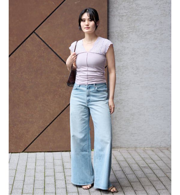 IENA「《予約》YANUK/ヤヌーク 別注 LIDIA デニムパンツ」|デニム|