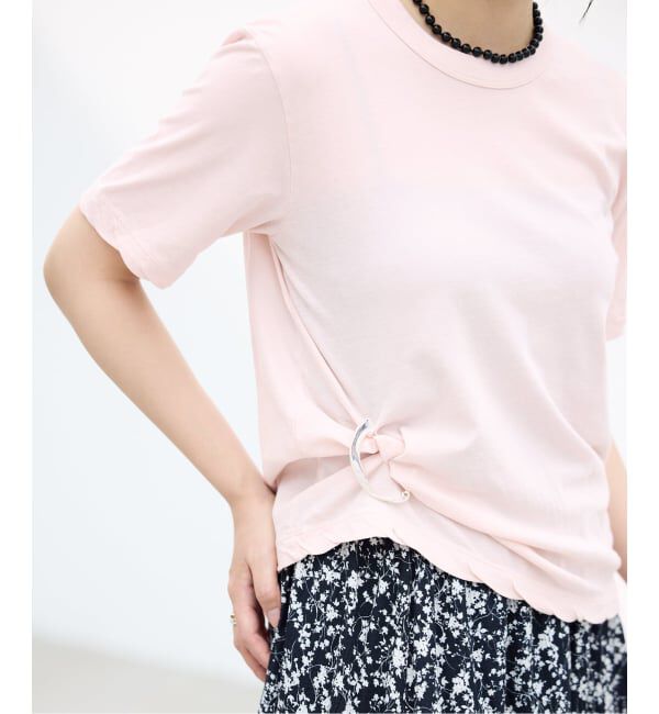 IENA「《予約》ATON/エイトン FRESCA SINGLE JERSEY SS EX Tシャツ」|Tシャツ・カットソー|