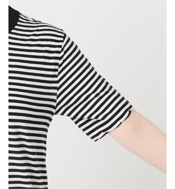 IENA「《予約》ATON/エイトン FRESCA SINGLE JERSEY SS EX Tシャツ」|Tシャツ・カットソー|