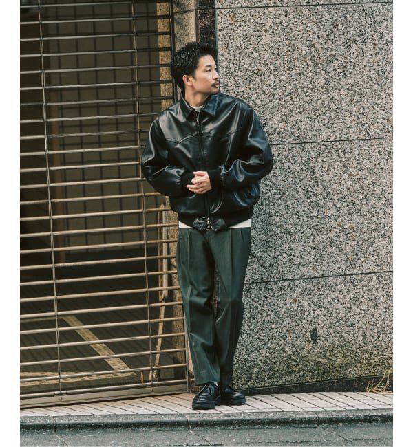 417 EDIFICE「&rdquo;4WAYストレッチ&rdquo;  オーセンティック２タックパンツ」|スラックス|