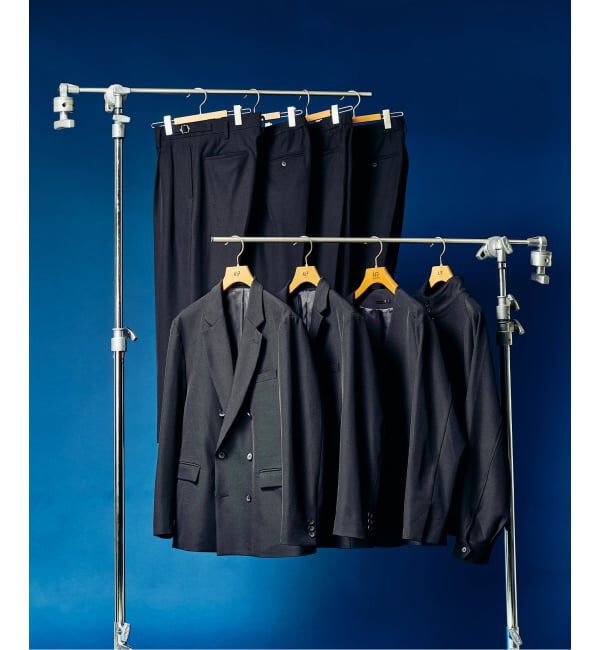 417 EDIFICE「&rdquo;4WAYストレッチ&rdquo;  オーセンティック２タックパンツ」|スラックス|