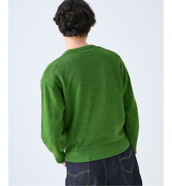 EDIFICE「WASHI/WOOL DEEP V ネックニット」|ニット・セーター|