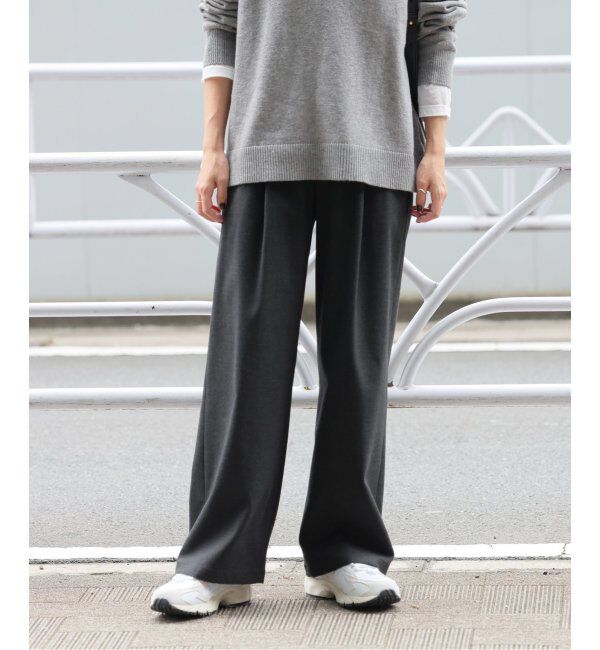 JOURNAL STANDARD relume「ストレッチブラッシュタックパンツ」|スラックス|