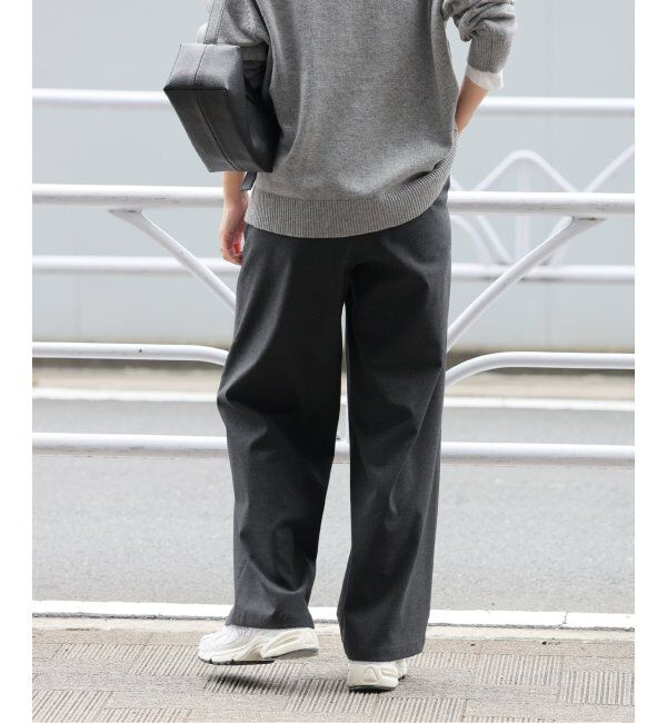 JOURNAL STANDARD relume「ストレッチブラッシュタックパンツ」|スラックス|