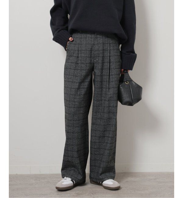 JOURNAL STANDARD relume「ストレッチブラッシュタックパンツ」|スラックス|グレーA