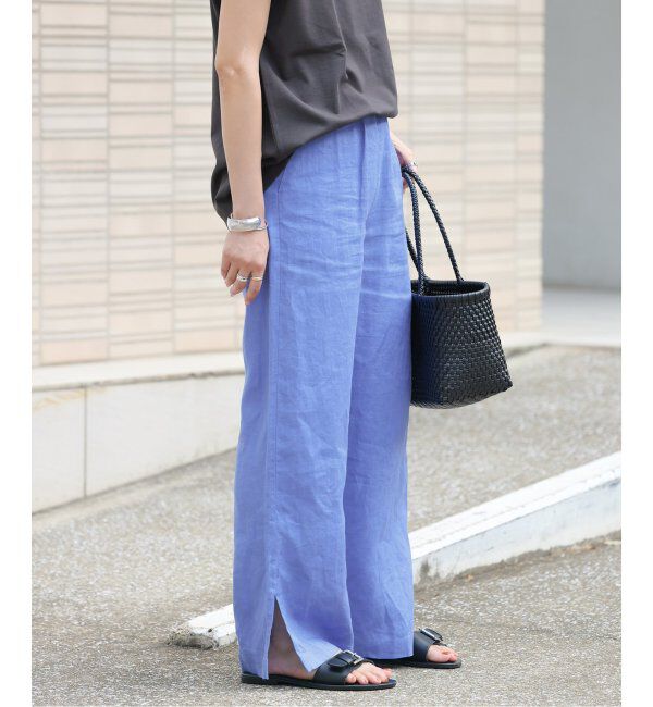 JOURNAL STANDARD relume「《追加》麻スリットイージーパンツ」|その他|