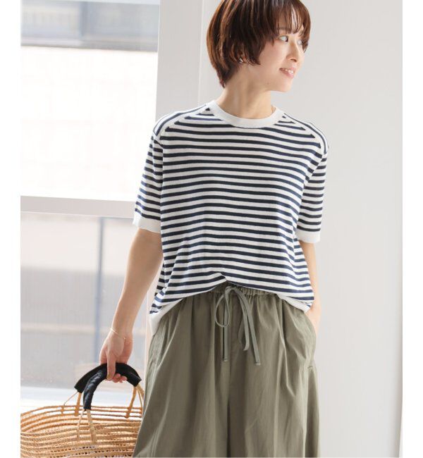 JOURNAL STANDARD relume「【MULTI FUNC+】UVカット / 接触冷感 / ドライタッチプルオーバー」|ニット・セーター|ホワイト A