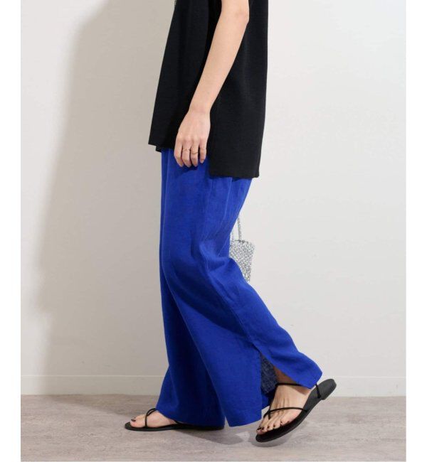 JOURNAL STANDARD relume「《WEB限定追加3》麻スリットイージーパンツ」|その他|