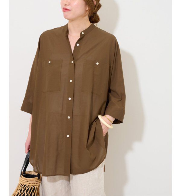 JOURNAL STANDARD relume「ナチュラルストレッチドルマンシャツ」|シャツ・ブラウス|