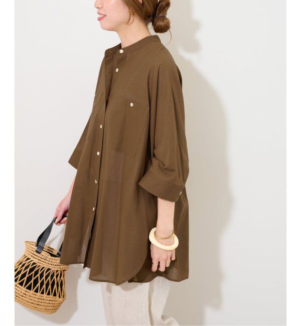JOURNAL STANDARD relume「ナチュラルストレッチドルマンシャツ」|シャツ・ブラウス|