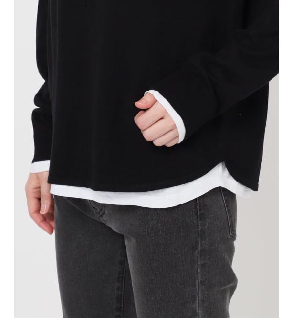 JOURNAL STANDARD relume「《追加2》［2枚セット］3WAYレイヤードヘンリープルオーバー」|ニット・セーター|