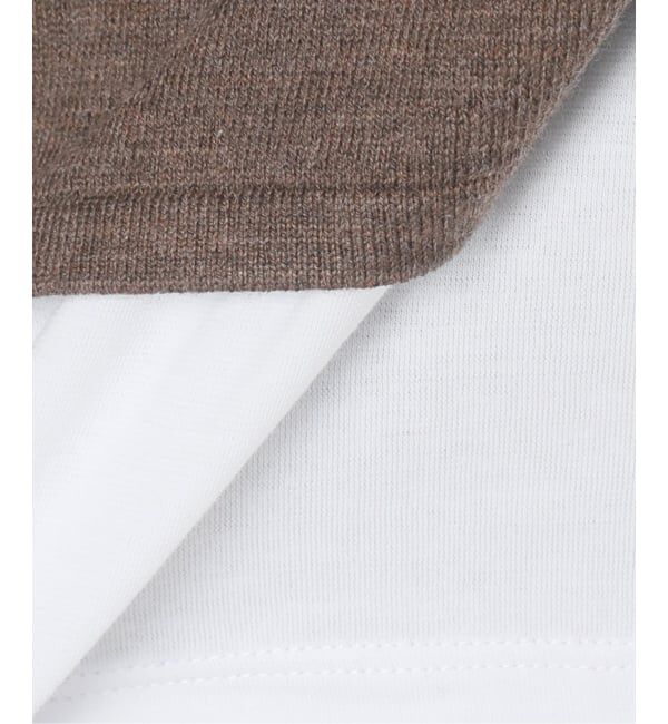 JOURNAL STANDARD relume「《追加2》［2枚セット］3WAYレイヤードヘンリープルオーバー」|ニット・セーター|