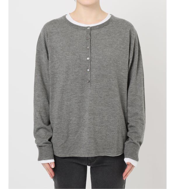 JOURNAL STANDARD relume「《追加2》［2枚セット］3WAYレイヤードヘンリープルオーバー」|ニット・セーター|