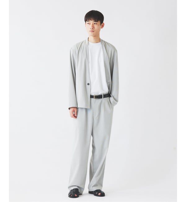 JOURNAL STANDARD relume「TRメッシュ カーディガンジャケット (セットアップ対応可能)」|ノーカラージャケット|
