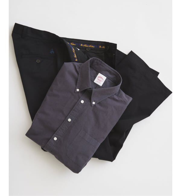 JOURNAL STANDARD relume「Brooks Brothers / ブルックスブラザーズ 別注 2プリーツ スラックス」|スラックス|