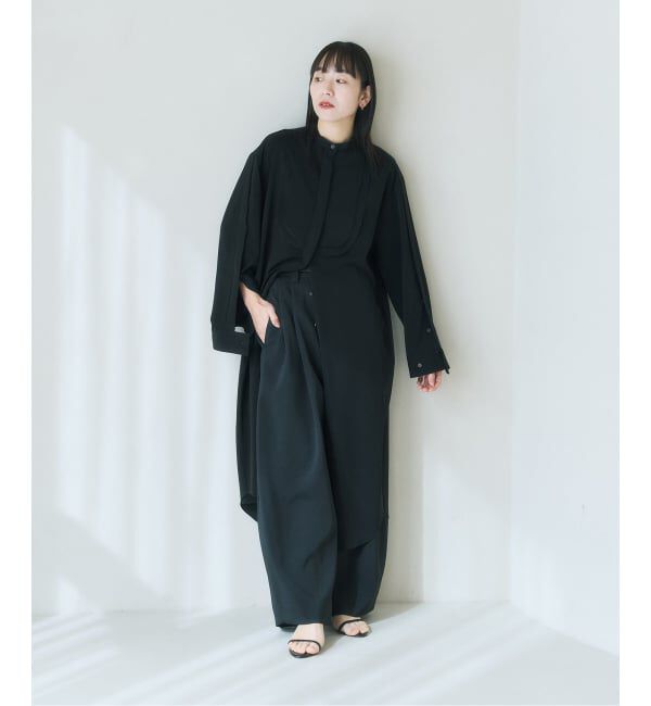 HARDY NOIR「ダブルクロス2タックバレルパンツ」|スラックス|