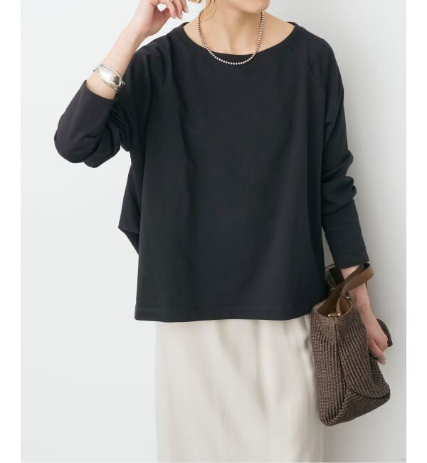 Spick and Span「《新色有り / 追加》ボートネックバックタックプルオーバー」|Tシャツ・カットソー|