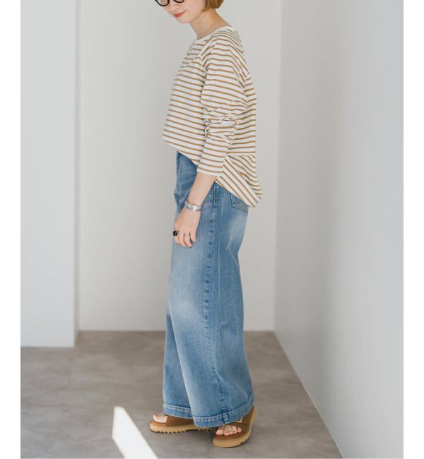 Spick and Span「《新色有り / 追加》ボートネックバックタックプルオーバー」|Tシャツ・カットソー|