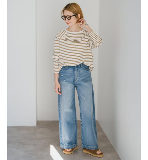 Spick and Span「《新色有り / 追加》ボートネックバックタックプルオーバー」|Tシャツ・カットソー|