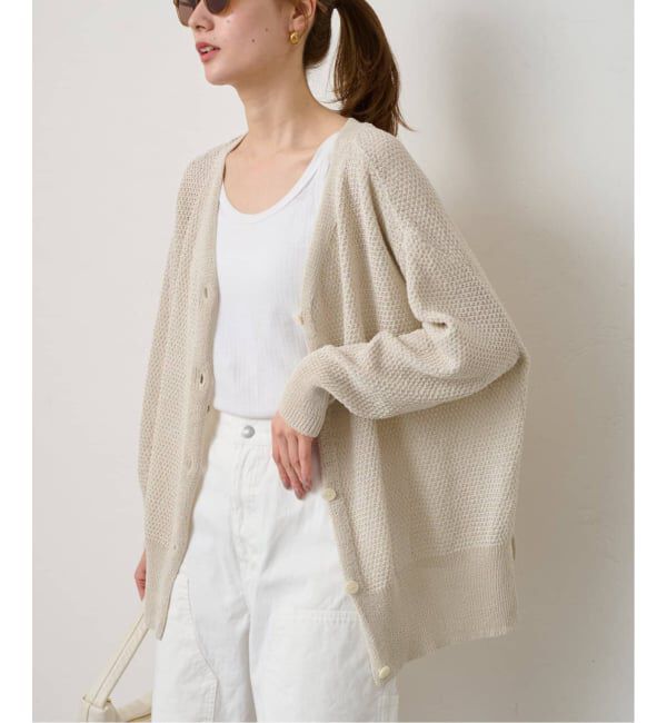 FRAMeWORK「≪WEB限定 / 追加≫カノコ 2WAY Back開きカーディガン 2」|カーディガン|