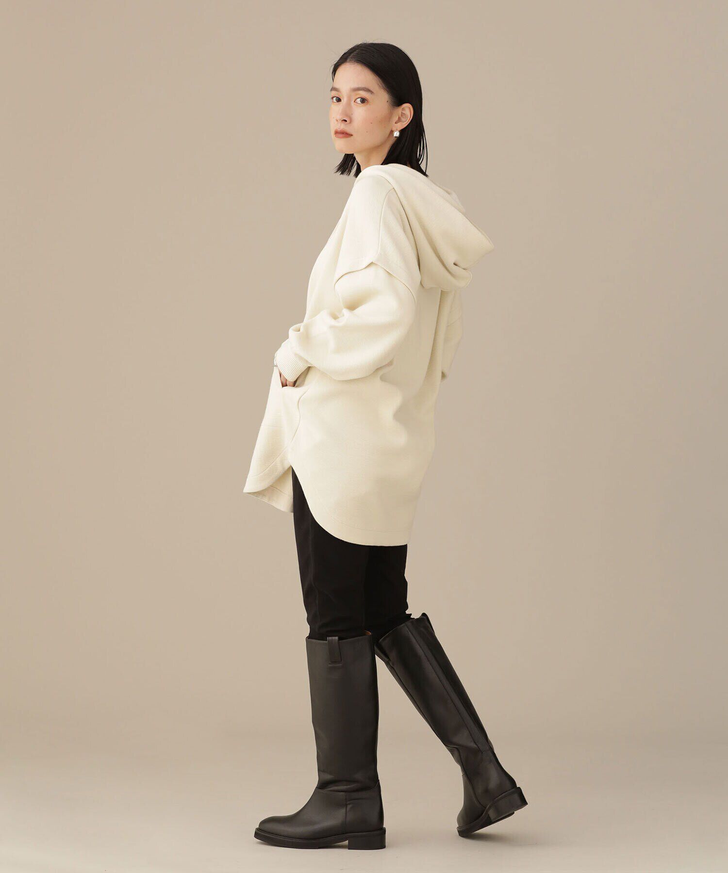 nano･universe「LB.03/トリコットリブセンタープレスカットパンツ」|その他|