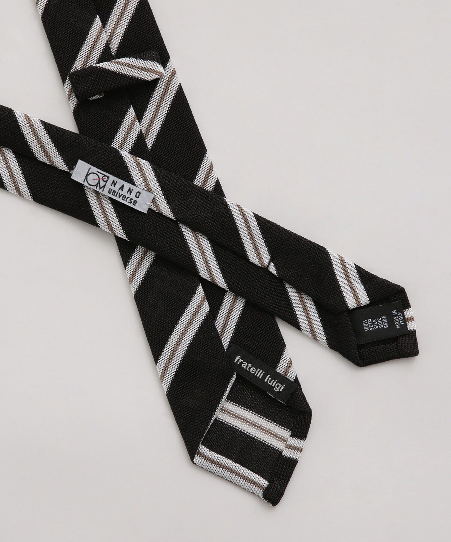 nano･universe「fratelli luigi/別注 シルクタイ」|ネクタイ・蝶ネクタイ|
