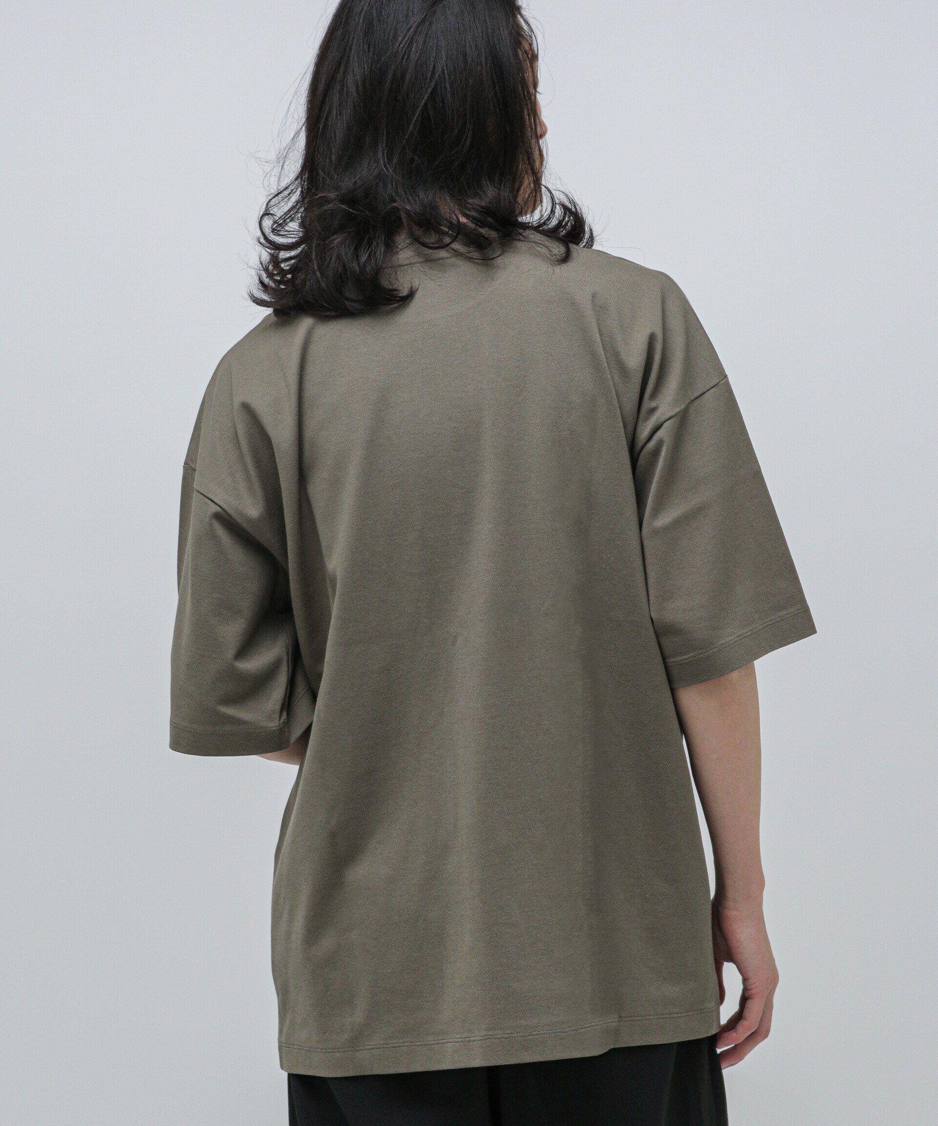 nano･universe「Anti Soaked 汗染み防止 クルービッグTシャツ」|Tシャツ・カットソー|