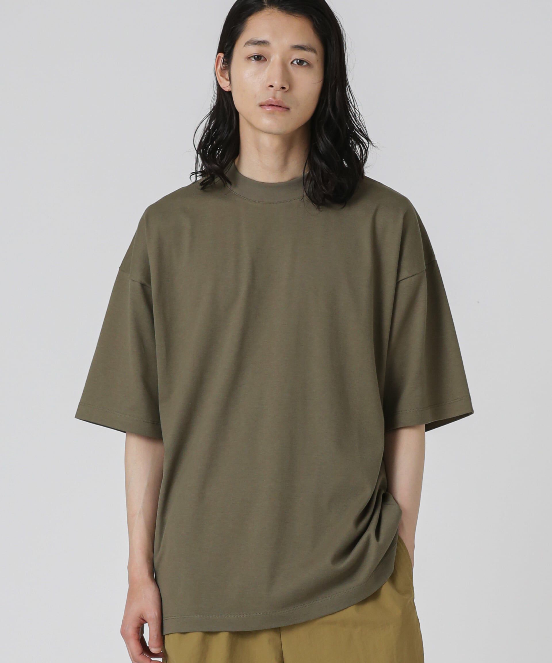 nano･universe「Anti Soaked 汗染み防止 クルービッグTシャツ」|Tシャツ・カットソー|