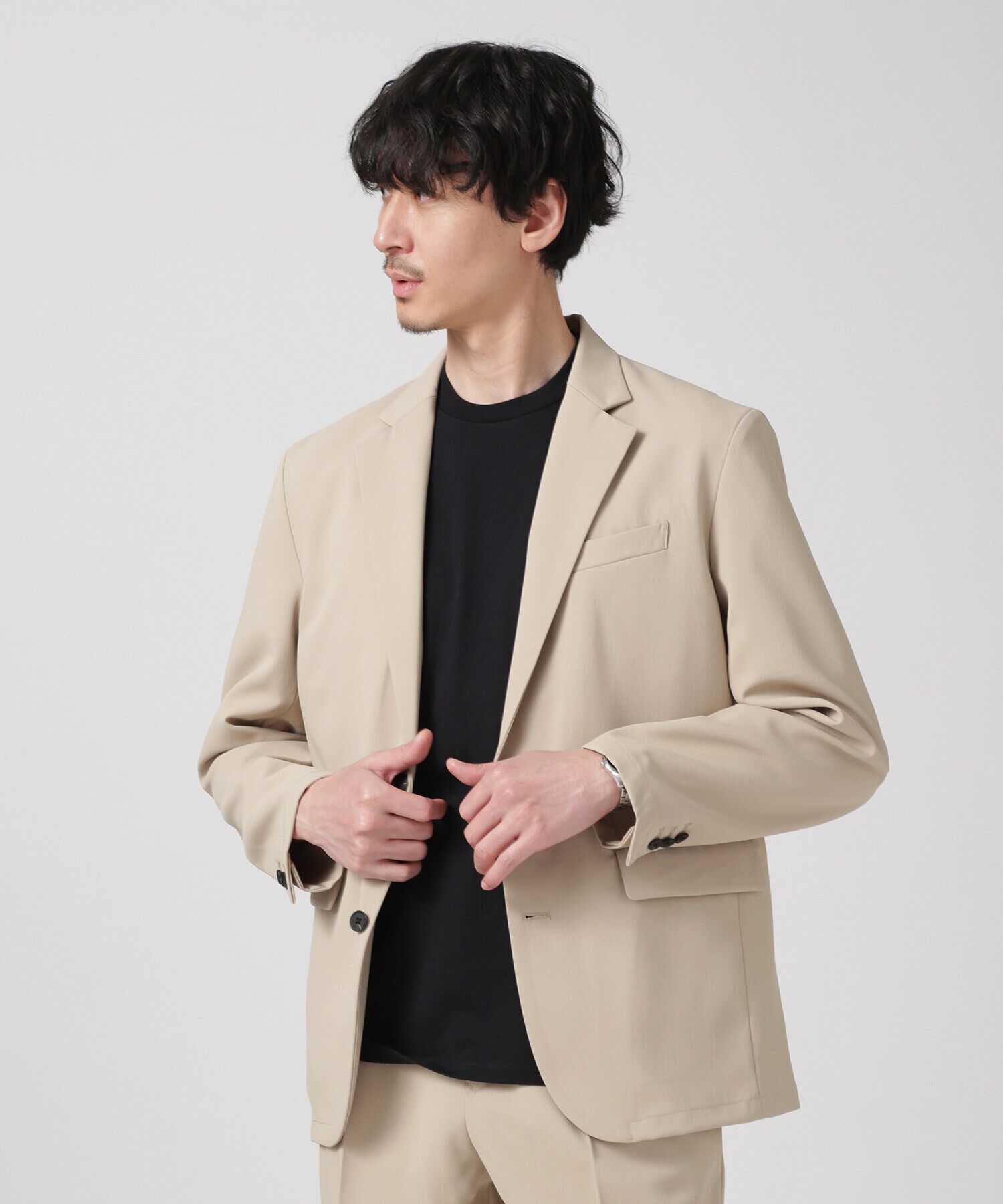 nano･universe「LB.03/ジャケT 半袖」|Tシャツ・カットソー|