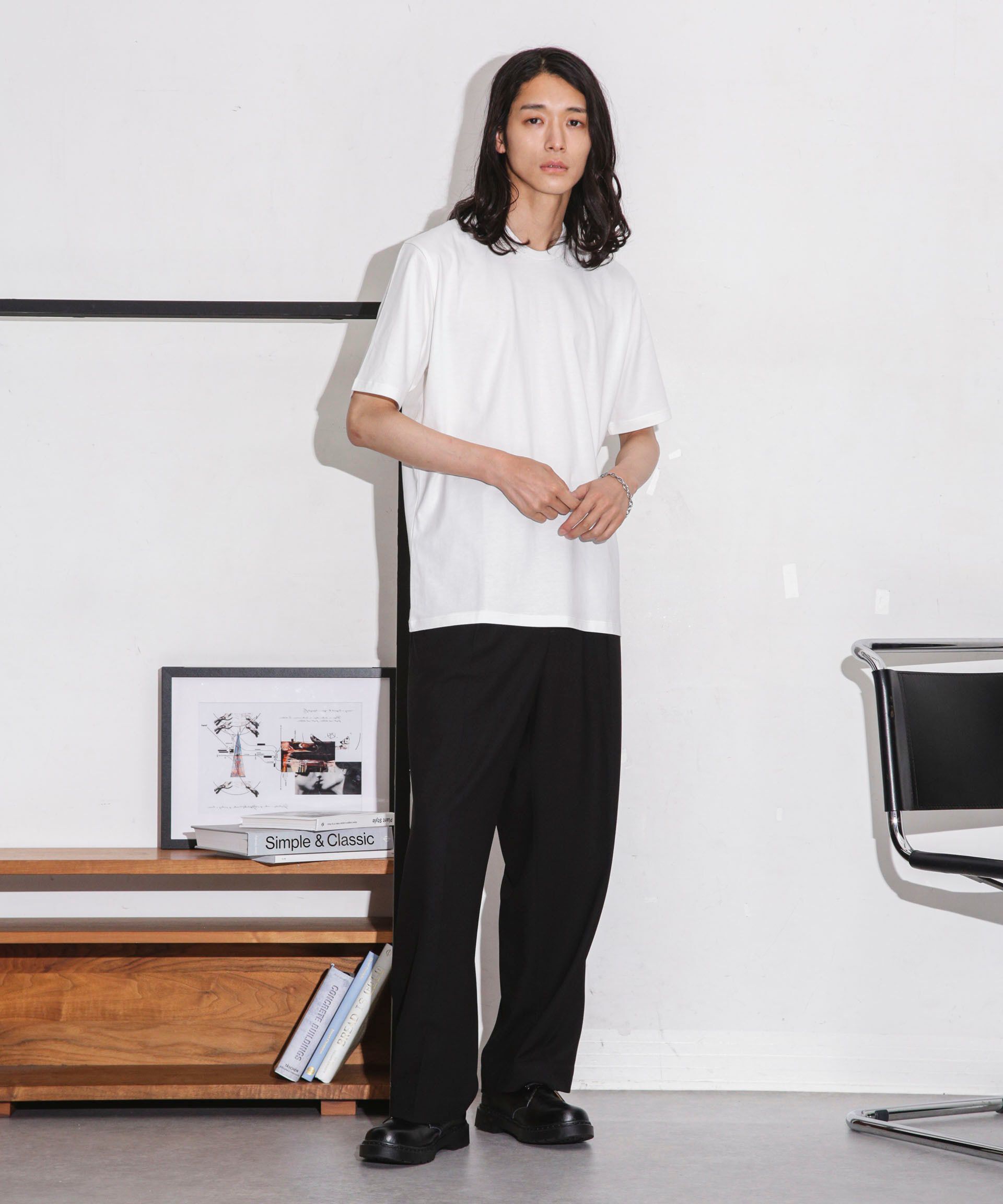 nano･universe「LB.03/ジャケT 半袖」|Tシャツ・カットソー|