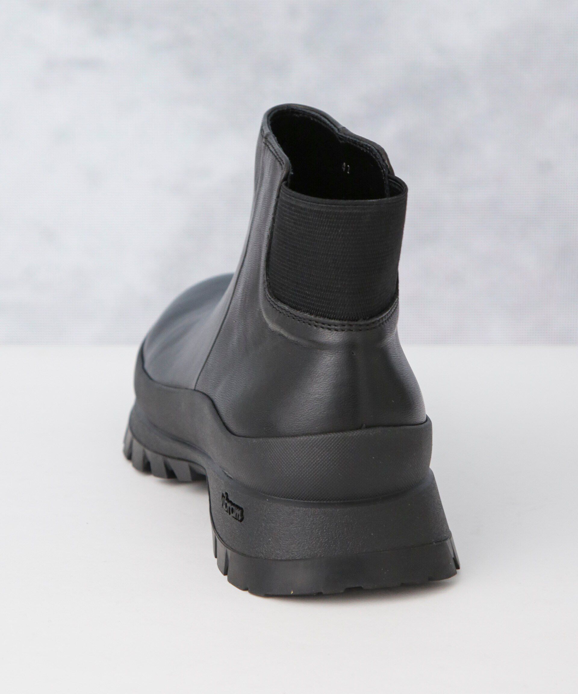 nano･universe「PADRONE/BACK GORE BOOTS」|ショートブーツ|