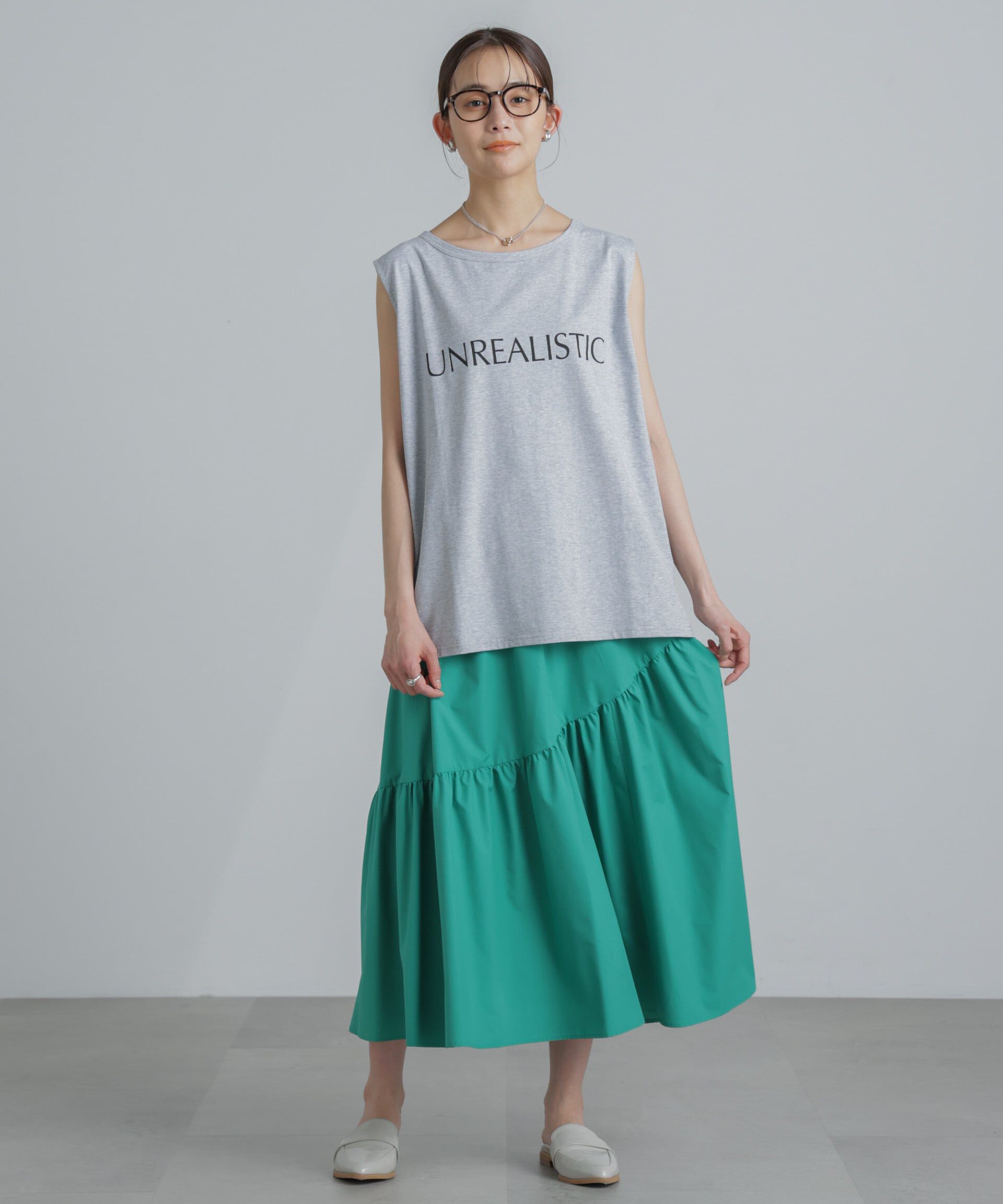 nano･universe「<撥水機能><ウォッシャブル>MINOTECH(R) アシメティアードギャザースカート」|スカート|