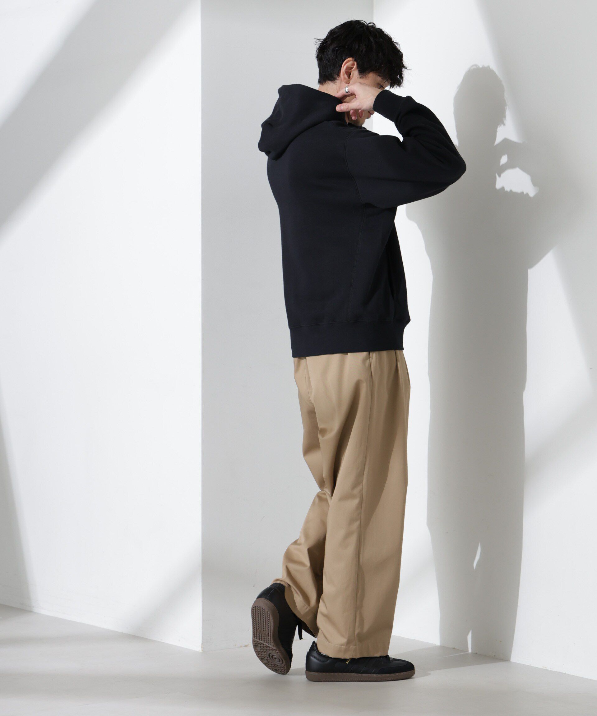 nano･universe「「KELTY&times;NANO universe」ミニロゴスウェットパーカー」|Tシャツ・カットソー|