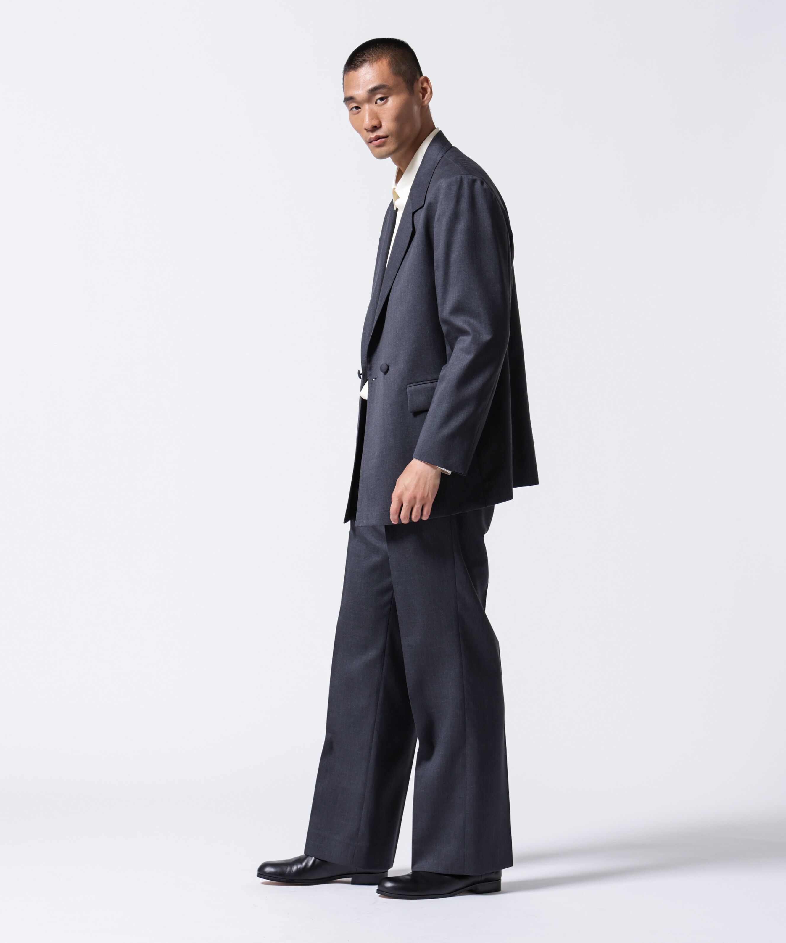 nano･universe「「ASSEMBLANC」VIST Gabardine オーバージャケット」|テーラードジャケット|