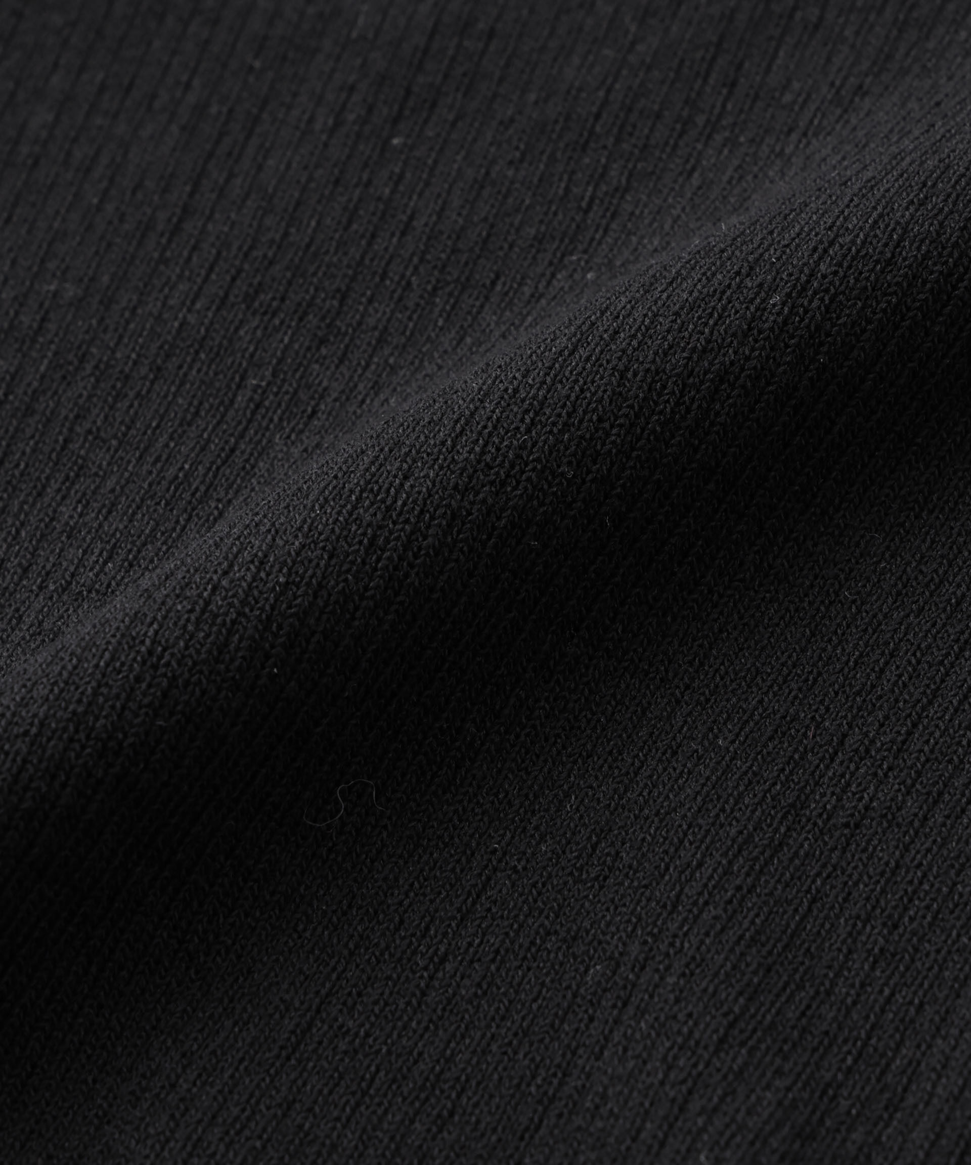 nano･universe「スクエアスリーブバイカラーニット」|ニット・セーター|