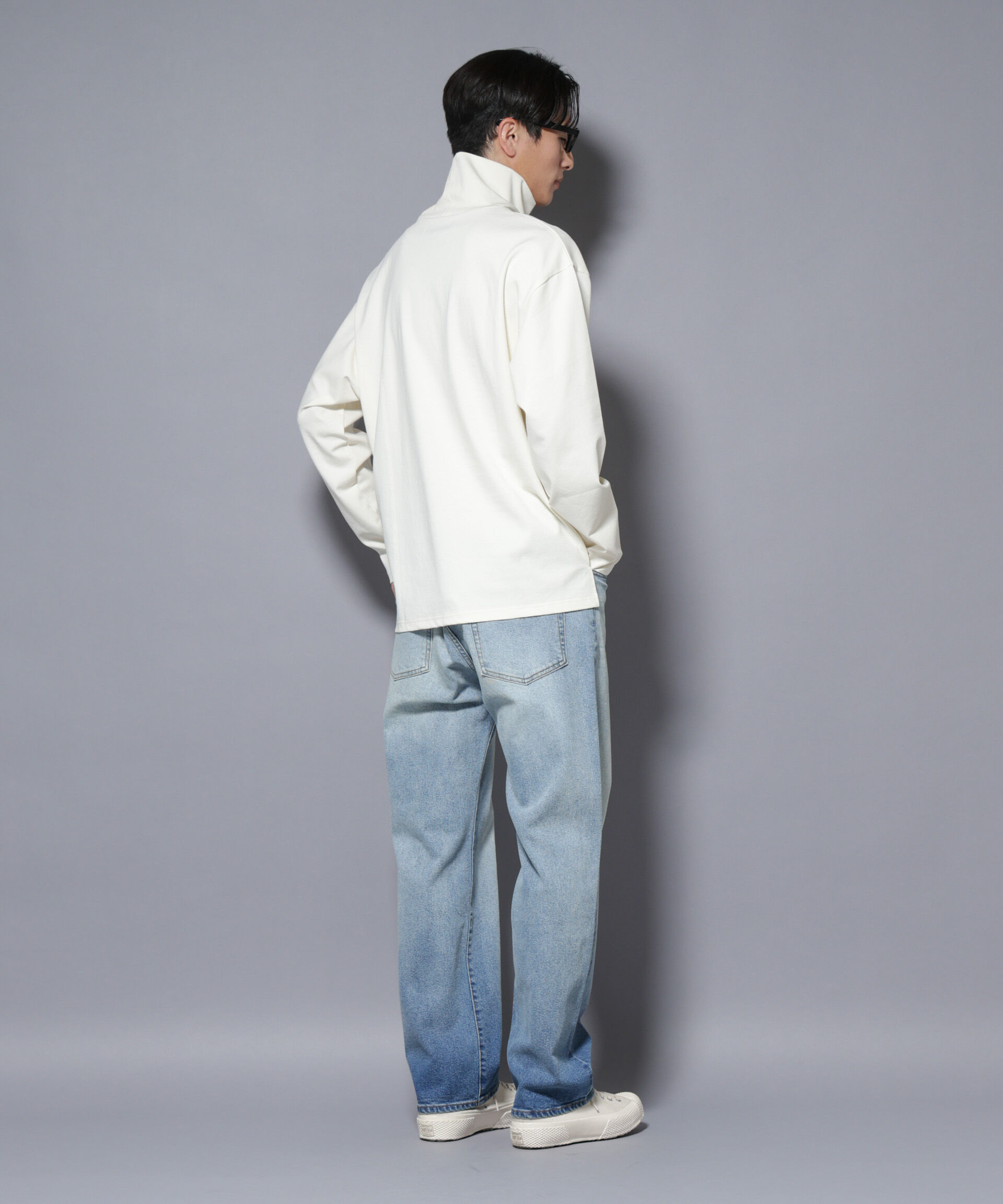 nano･universe「｢NJ/CLUB｣ ポンチタートルネック」|Tシャツ・カットソー|