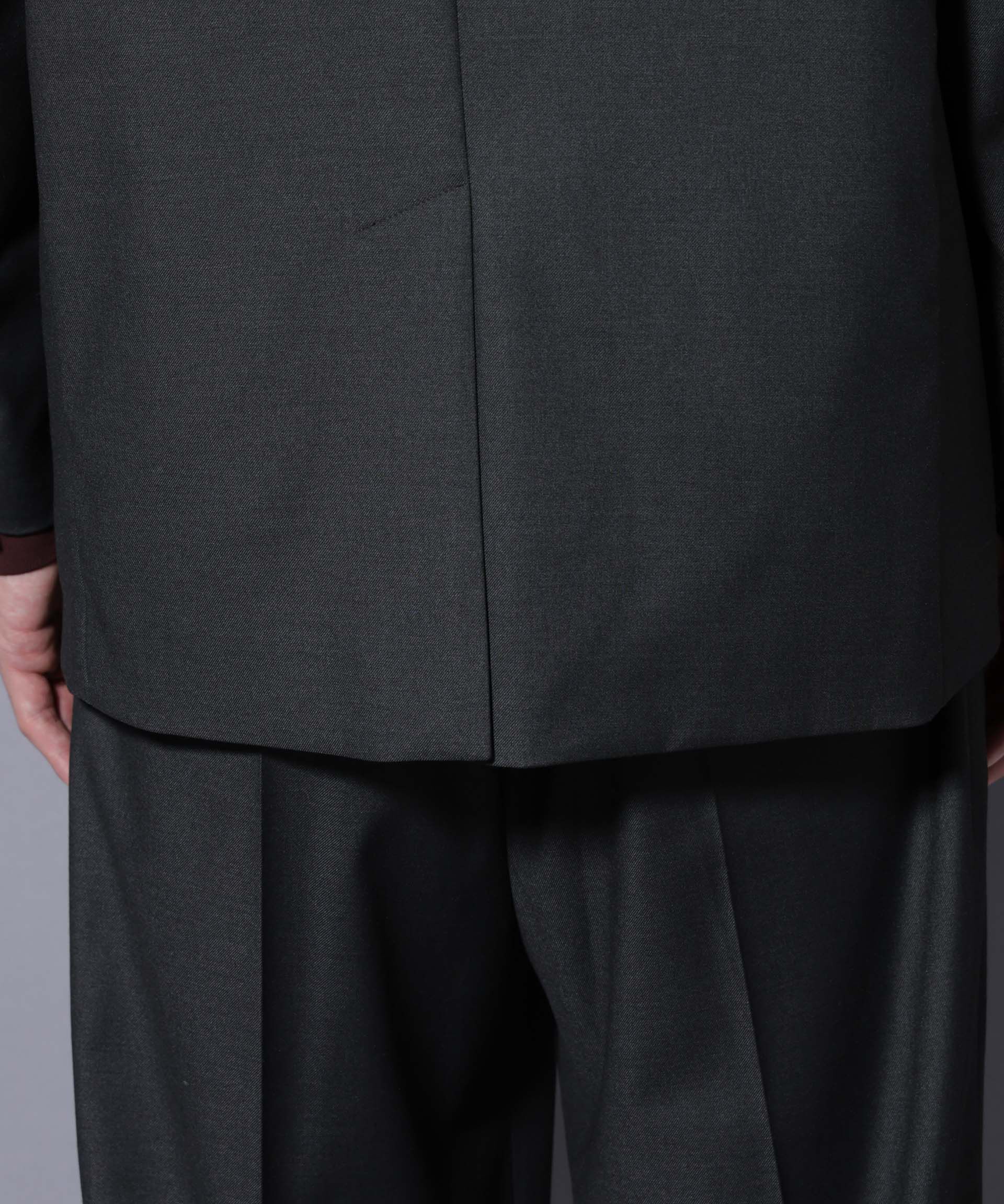 nano･universe「DELEGANTEｴｱﾘｰｻｷｿﾆｰ ｸﾞﾘｯﾀｰｽﾄﾗｲﾌﾟﾃｰﾗｰﾄﾞｼﾞｬ」|テーラードジャケット|