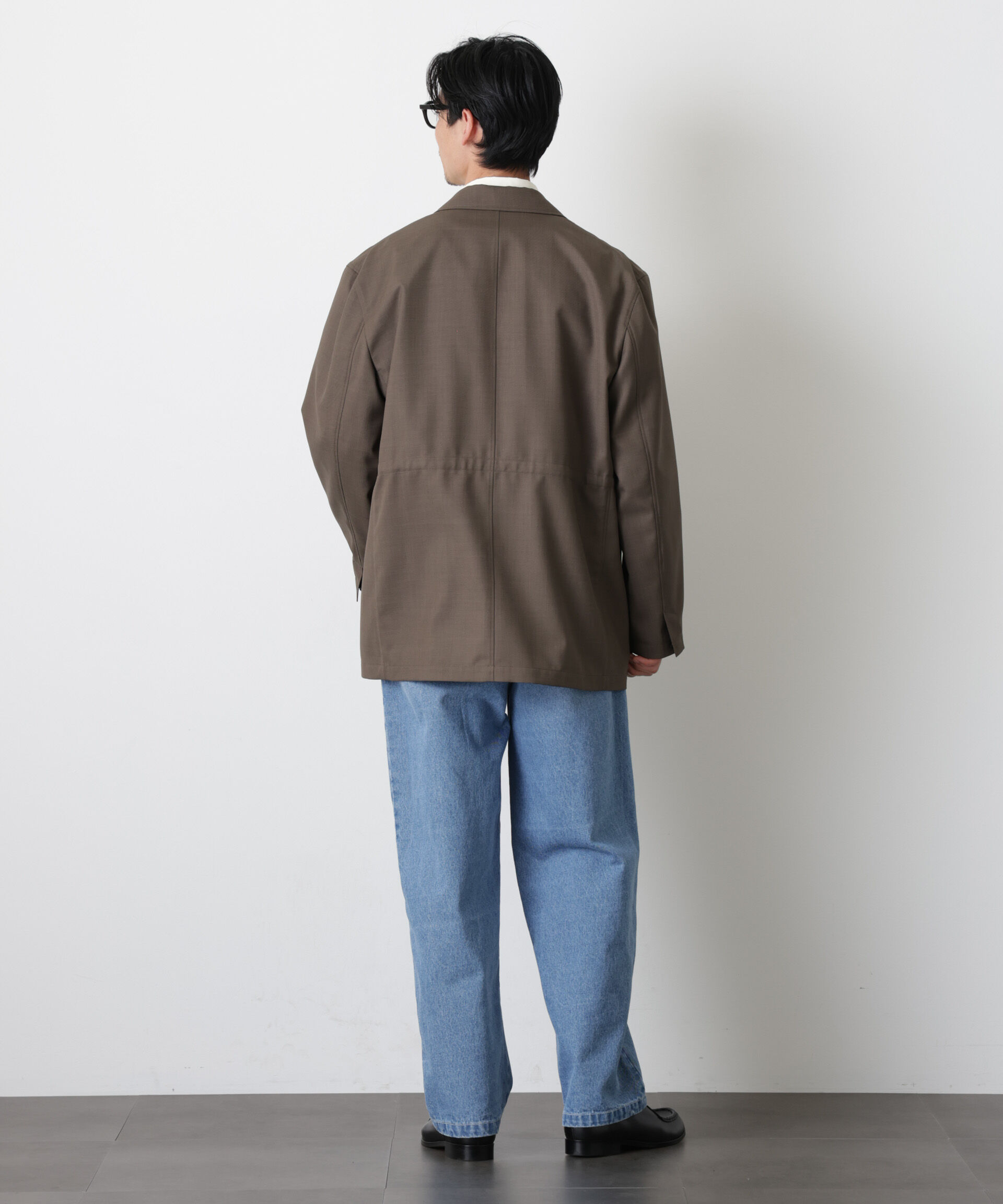 nano･universe「｢Gavante｣ ドライギャバテーラードジャケット」|テーラードジャケット|