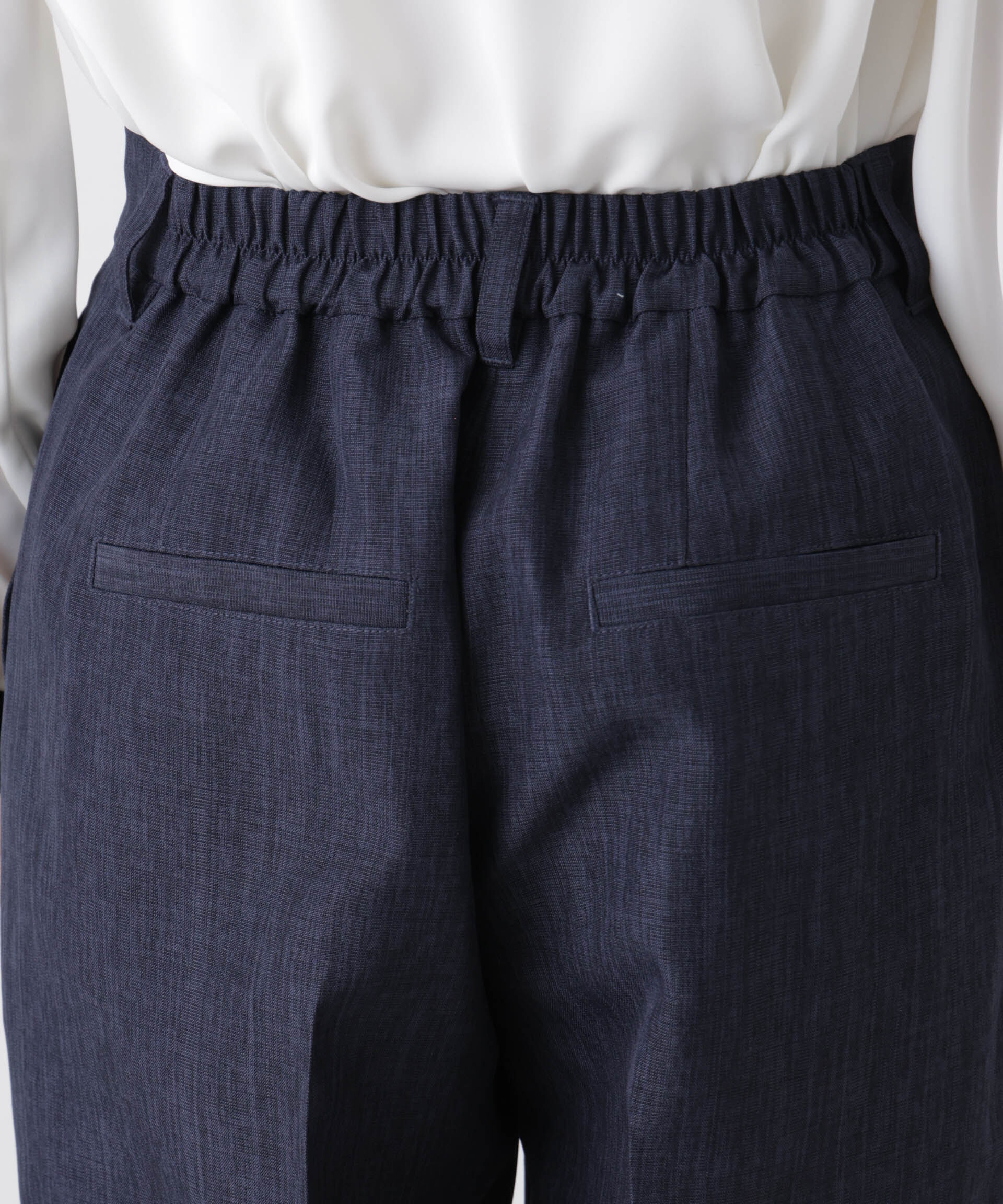 nano･universe「多機能センタープレスパンツ(セットアップ可)」|チノ|