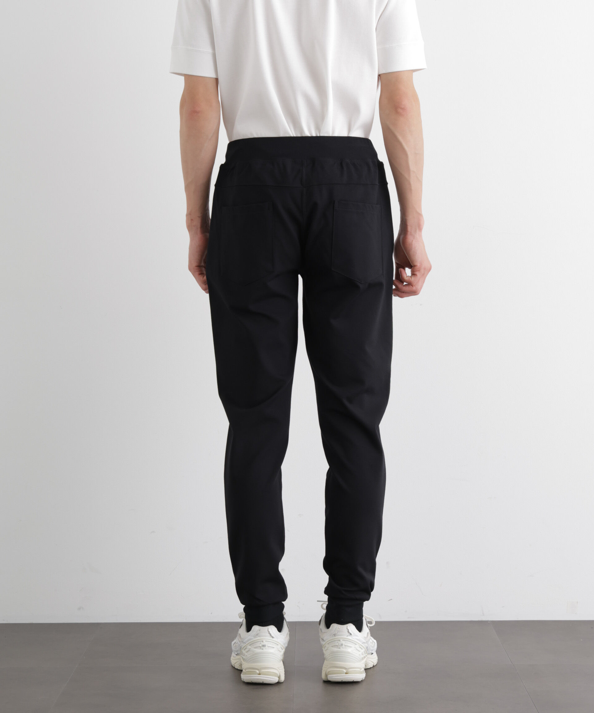 nano･universe「「Meaningful Continuity」coveross(R) レーヨンジャージージョガーパンツ」|チノ|