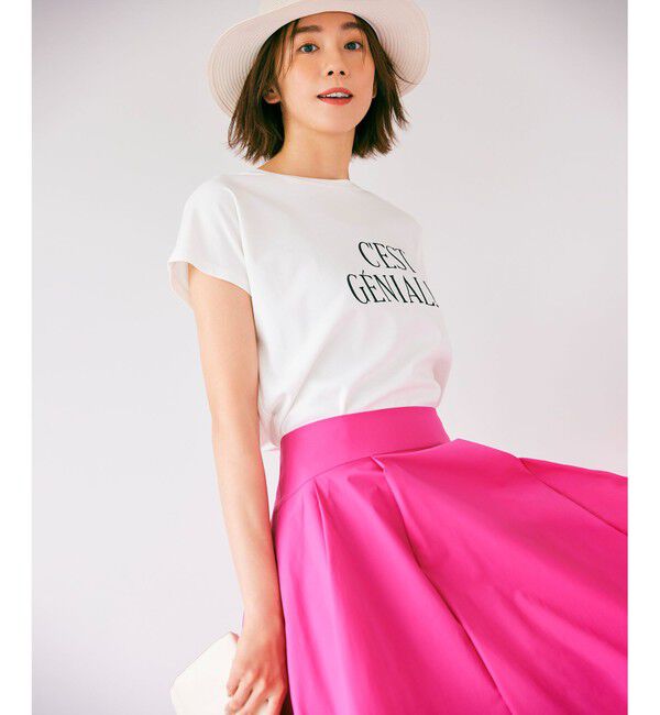 組曲「【速乾・撥水】ハイカウントタフタ スカート」|スカート|