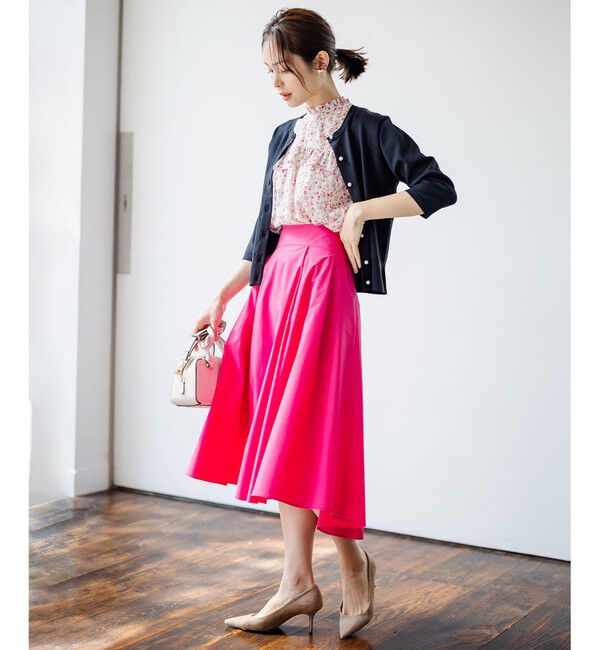 組曲「【速乾・撥水】ハイカウントタフタ スカート」|スカート|