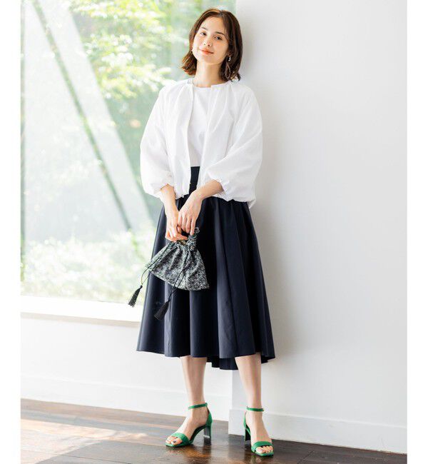 組曲「【速乾・撥水】ハイカウントタフタ スカート」|スカート|