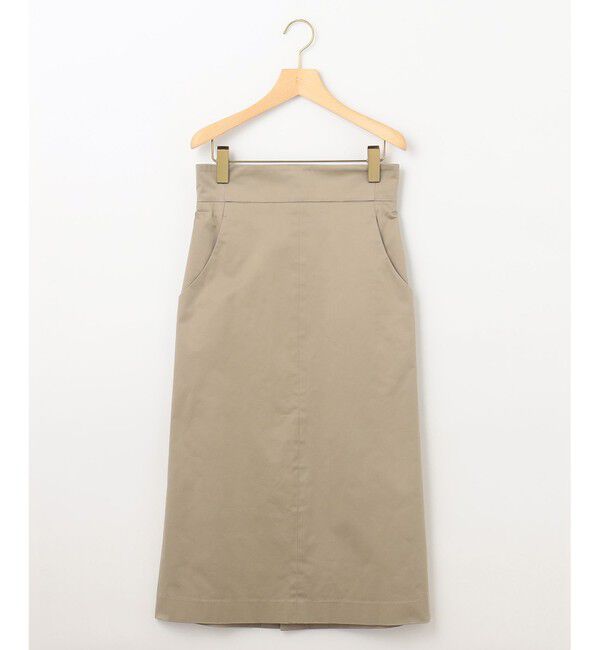 組曲「【WEB限定】サテンストレッチ Iラインスカート」|スカート|