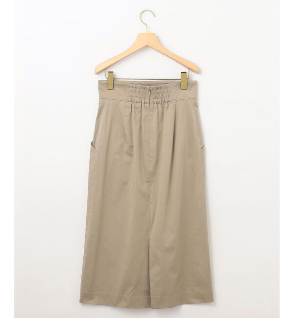 組曲「【WEB限定】サテンストレッチ Iラインスカート」|スカート|