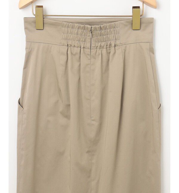 組曲「【WEB限定】サテンストレッチ Iラインスカート」|スカート|