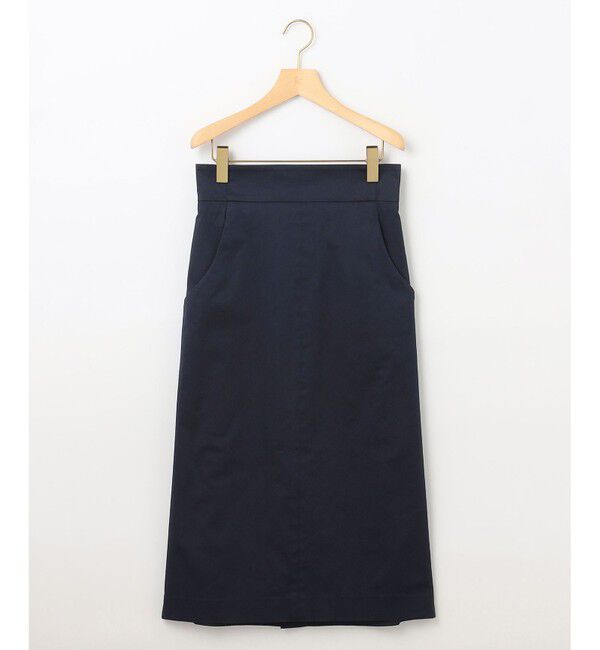 組曲「【WEB限定】サテンストレッチ Iラインスカート」|スカート|